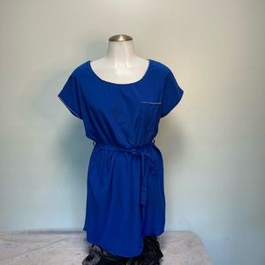 D’Closet Blue Dress XS Silver Trim